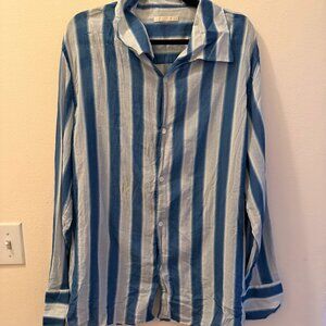 Striped 100% Cotton Shirt